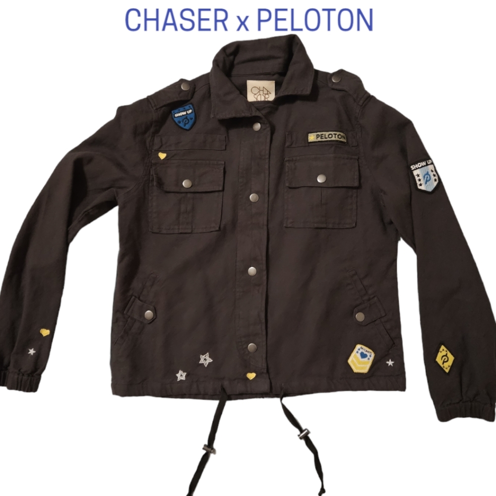 Chaser x Peloton Military  Lightweight Jacket - Picture 4 of 12